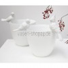 SERAX Deko Vögel 4er Set für Topf Vase Teelicht